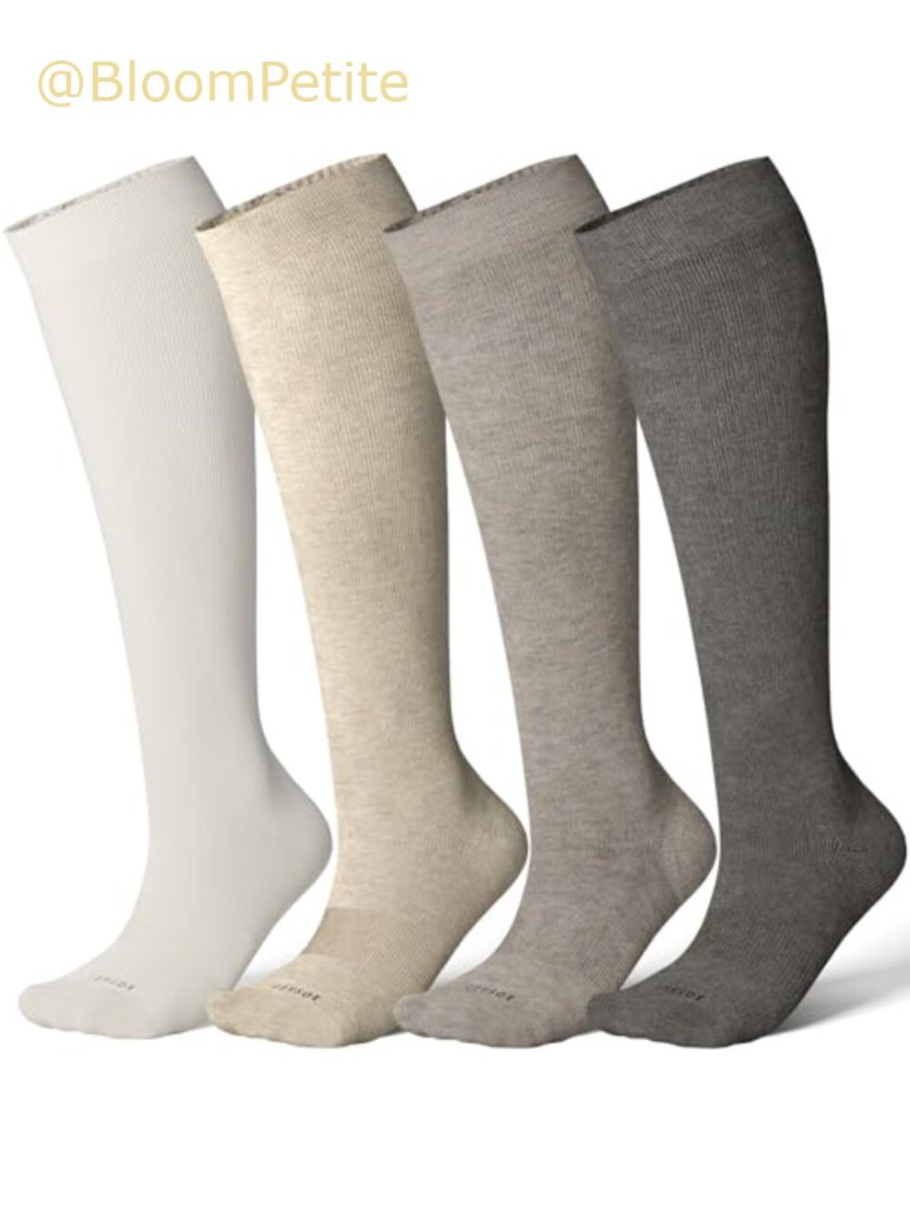 Viscose Bamboo Compression Socks 20-30 mmHg Knee High Support
